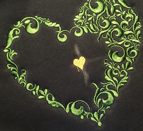 Зеленое сердце