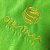 Энигма - вышивка логотипа на крое